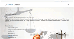 Desktop Screenshot of patlavelle.com