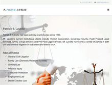 Tablet Screenshot of patlavelle.com